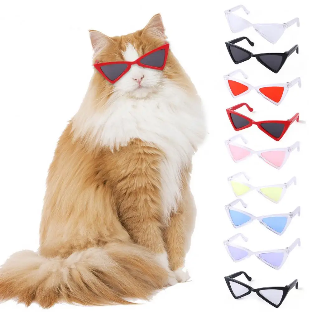 Pet Sunglasses  Long Lifespan   Cat Glasses Pet Cat Dogs Personality Glasses