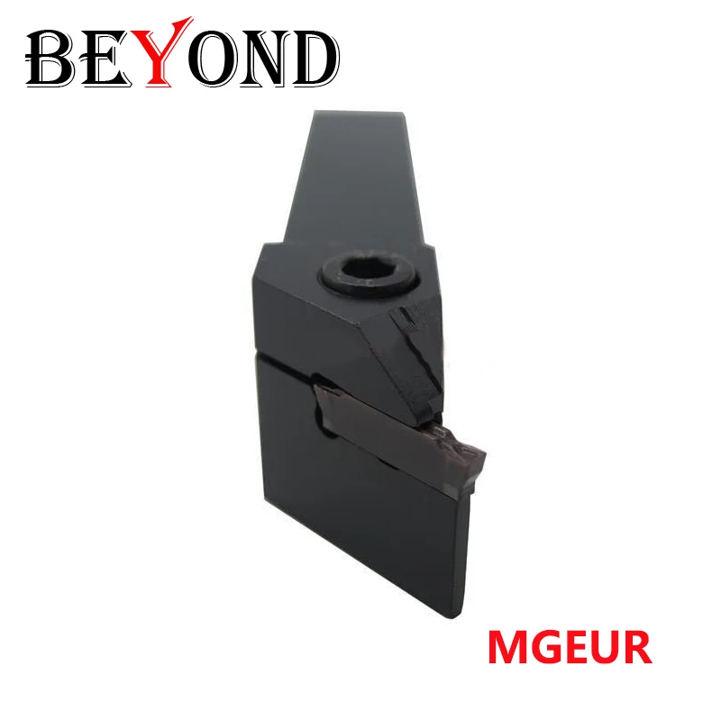 BEYOND MGEUR 2020 2525 Grooving Carbide Inserts Bar MGEUR2020-2 MGEUR2525-2 3 4 Turning Lathe Tool Holder CNC Cutter Shank