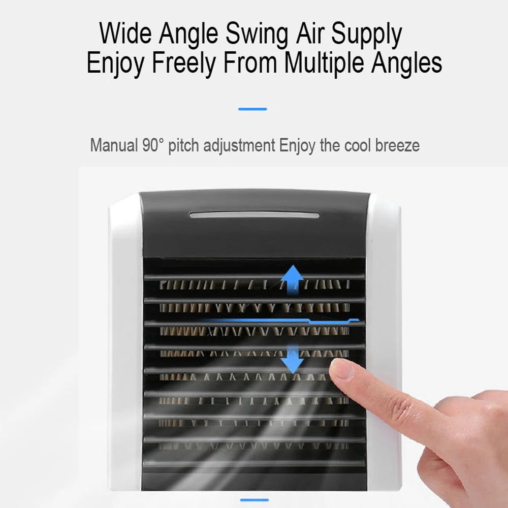 Портативный мини-кондиционер для дома с функциями охлаждение, быстрое и удобное использование, USB-порт