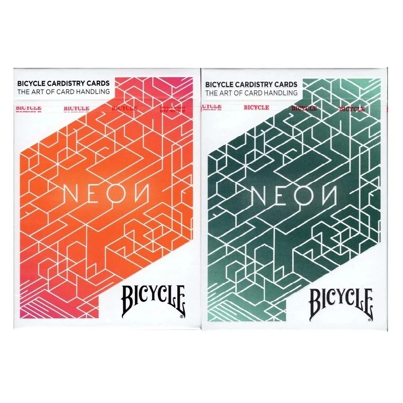 

Bicycle Neon Playing Cards USPCC Cardistry Deck USPCC Poker Size Magic Card Games Magic Tricks Props for Magician