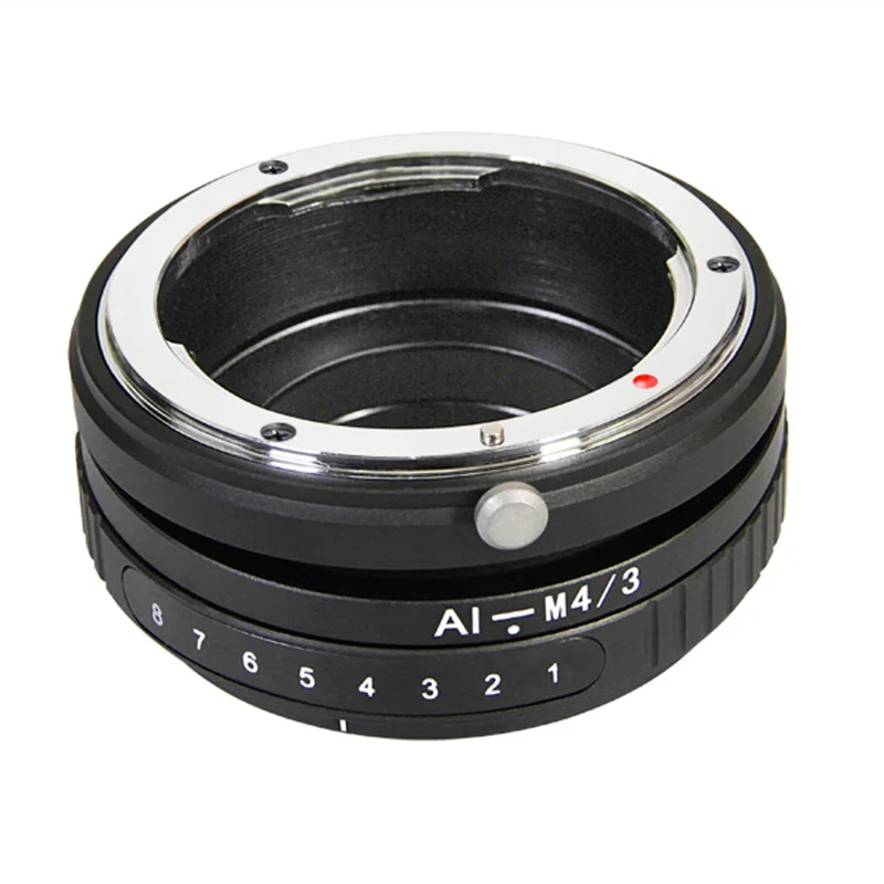 AI-M4/3 Adapter Rng for Nikon Ai Mount Lens to Micro 4/3 Mount Adapter GH4 OM-D E-PM1 E-PL1olympus Panasonic GH1 GX7