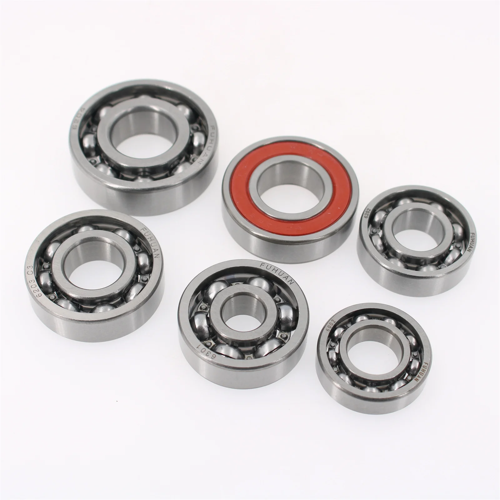 WILEBO Transmission Gearbox Bearing Kit  for GY6 125cc 150cc 152QMI 157QMJ 4-Stroke Scooter Moped ATV