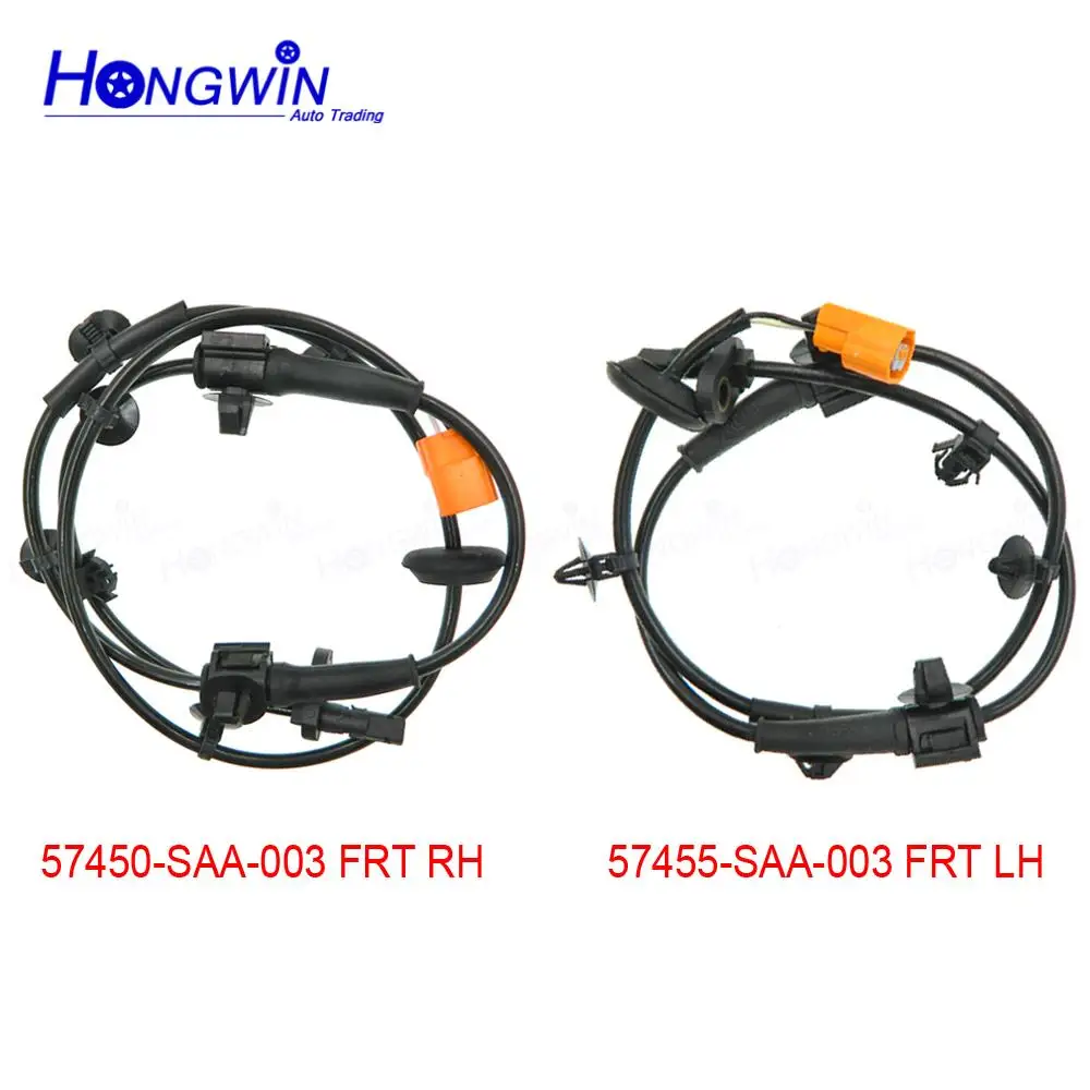 ABS Wheel Speed Sensor Front For Honda Accord 2003-2007 Acura TSX 2004-2008 2.4 3.0 3.5L 57455-SAA-003 57450-SAA-003 57450SAA003