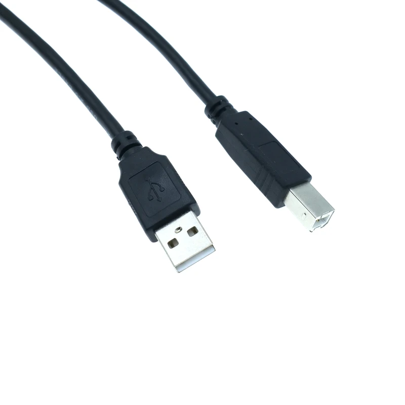 0.3-1.5m USB 2.0 A male to USB B male B type BM up and down left and right corner printer scanner 90 degree cable BM angle cable