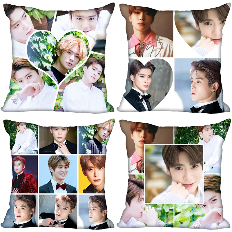 Best Sell jaeHyun Kpop Pillow Case For Home Decorative Pillows Cover Invisible Zippered Throw PillowCases 40X40,45X45cm