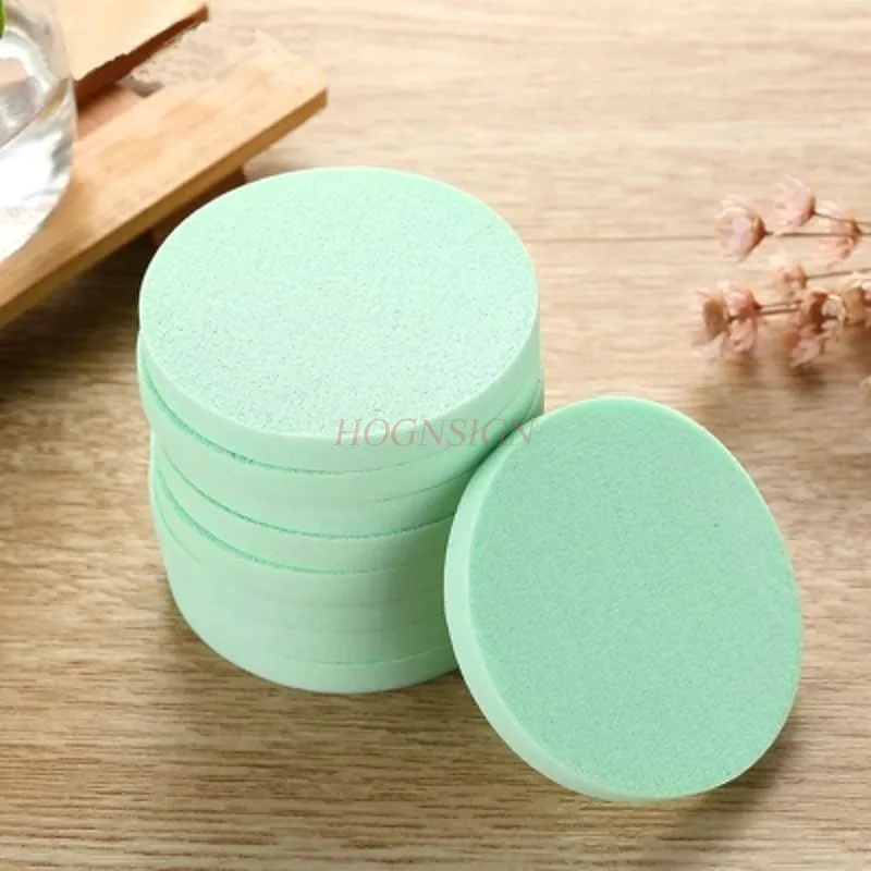 20 piezas de esponja Puff polvo húmedo y seco base de pastel Bb crema maquillaje moño de algodón herramientas de maquillaje redondas venta