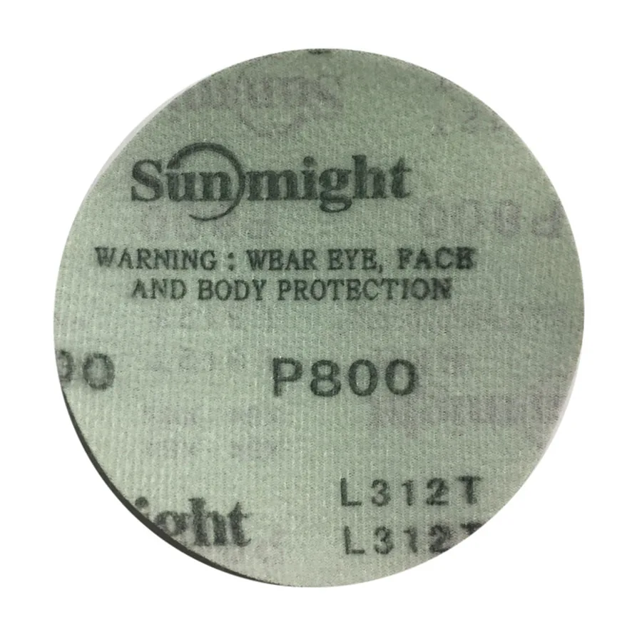 5-50Pcs 5นิ้ว125Mm 600-2000กรวดฟองน้ำกระดาษทรายFlocking Disc Sandingกระดาษสีเขียวขัดเครื่องมืออุปกรณ์เสริม