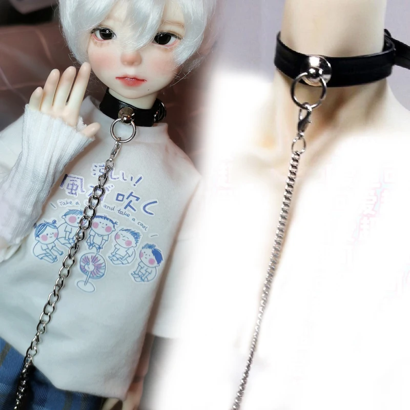 

D03-P514 children toy BJD DD SD MSD 1/6 1/4 1/3 uncle doll's Photo props Accessoriess Collar traction rope 1pcs