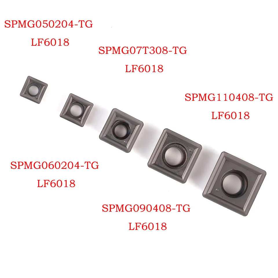 DESKAR SPMG050204 SPMG060204 SPMG070308 SPMG090408 SPMG110408 TG LF6018 U เจาะคาร์ไบด์ใบมีดสำหรับสแตนเลสการประมวลผล