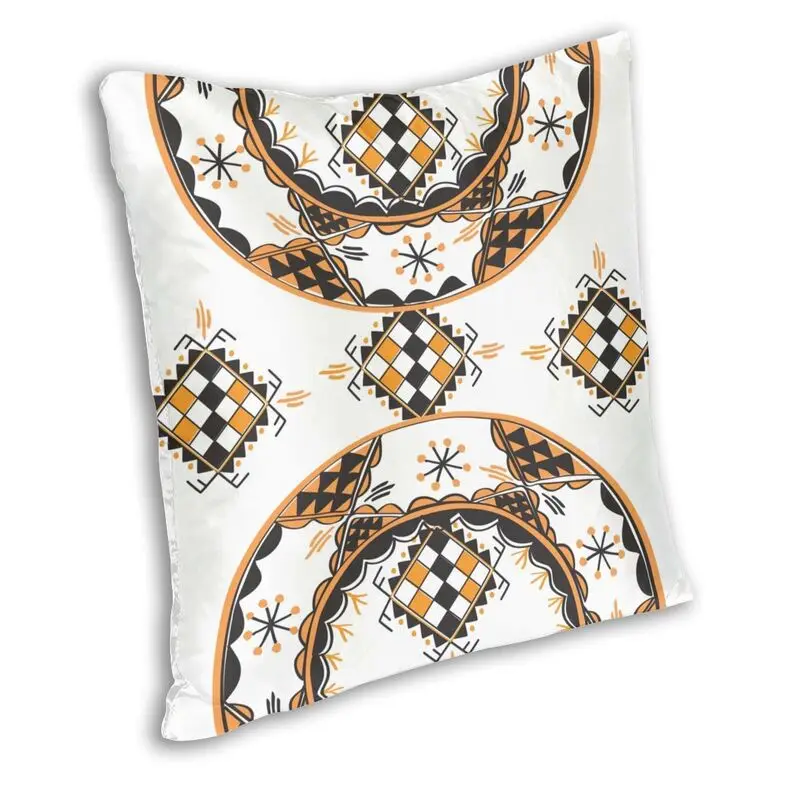 Z Imazighen Cushion Cover 40x40 Home Decor Print Kabyle Carpet Amazigh Throw Pillow Case for Car Two Side