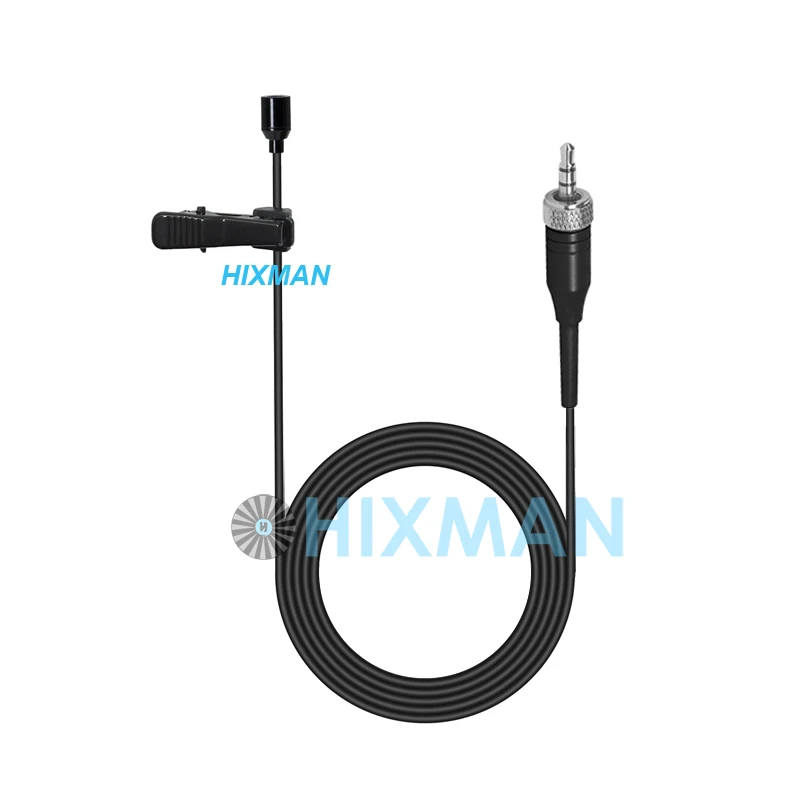 HIXMAN Black LM2-SO OmniDirectiona Lav Lavalier Lapel Condenser Microphone For SONY WRT 805 UTX-B1/2/03/40 UWP-D wireless System