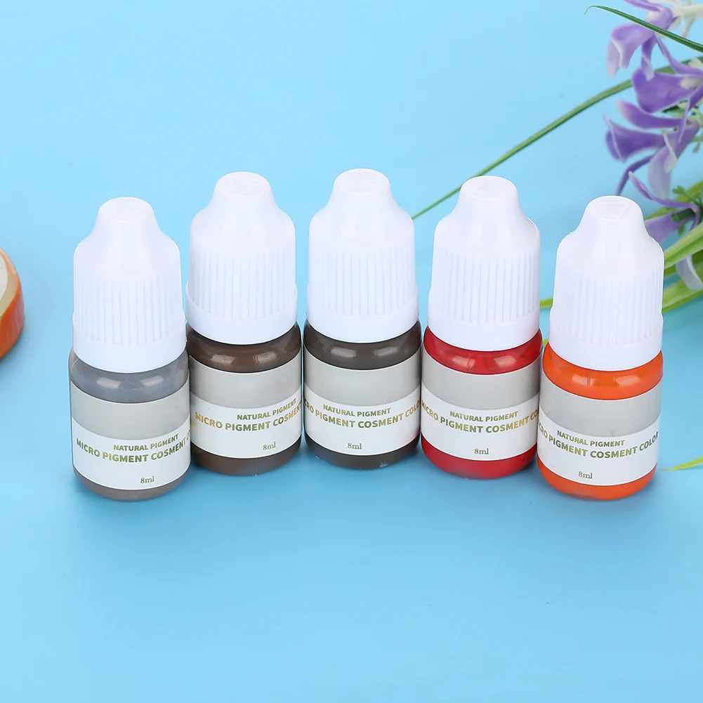 Professional Safe Microblading Plant Pigment Ink Semi-Permanent Makeup Eyebrow Lips Eye Line Body Makeup Beauty Art Tattoo Color - Image 5