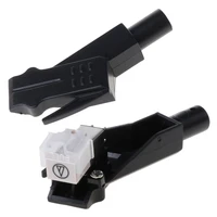 Estante de cartucho magnético con aguja de vinilo LP, para tocadiscos, reproductor de discos