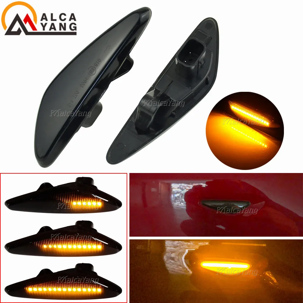 Dynamic Led Side Marker Turn Signal Repeater Light for Mazda MX-5 Miata RX8 Mazda5 CW Premacy Mazda 6 atenza Fiat 124 Spider