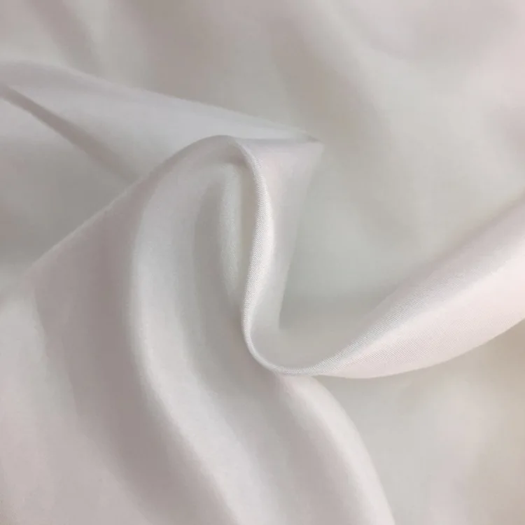 Nature White Undyed 100% Silk Habutai Fabric Pure Silk Lining Silk  Habotai Use for Women Dress Scarf DIY Painting