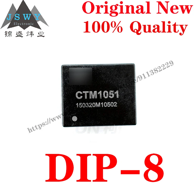 

1~50 PCS CTM1051 DIP-8 ZLG Single-channel high-speed CAN isolation transceiver IC Chip with for module arduino Free Shiping 1051