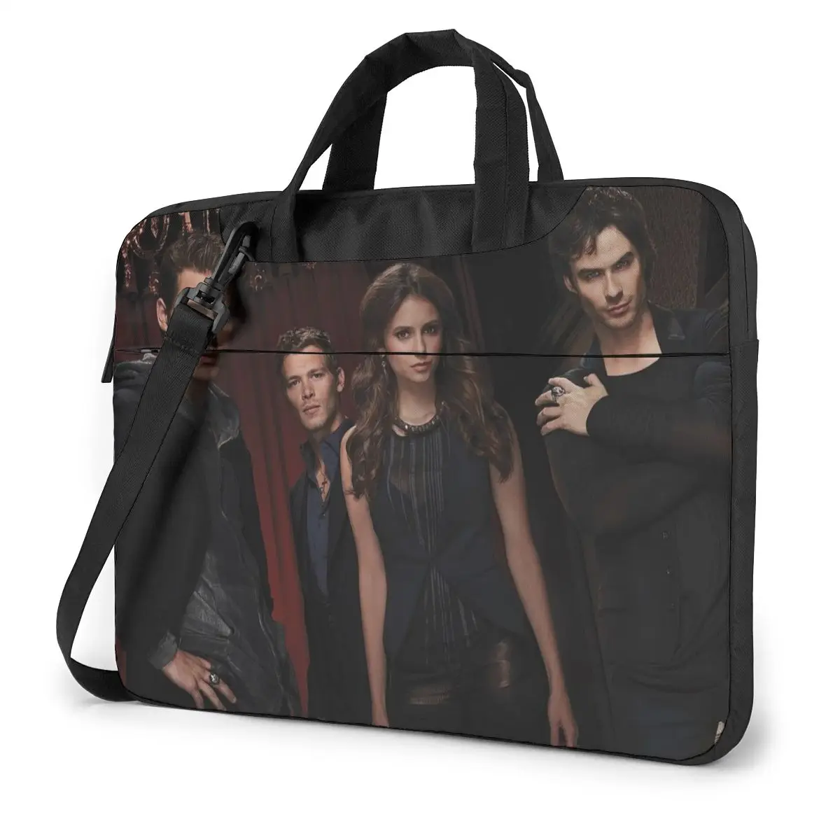 The Vampire Diaries Laptop Bag Case Protective Vintage Computer Bag Bicycle Crossbody Laptop Pouch