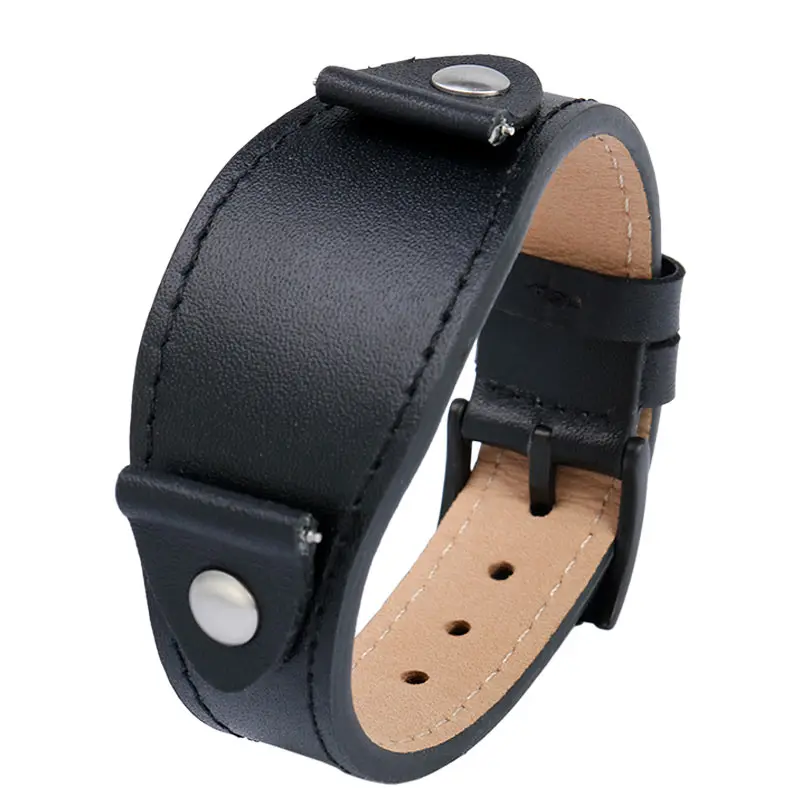 Genuine Leather Watchband 20mm 22mm strap With mat for fossil Rolex Seiko watch band leather bracelet Men\'s watch accessories