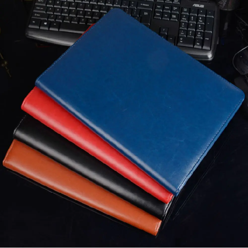 Custom Color Leather a4 Portfolio File Folder,School Office Supplies,Document Bag Briefcase Document File Folder