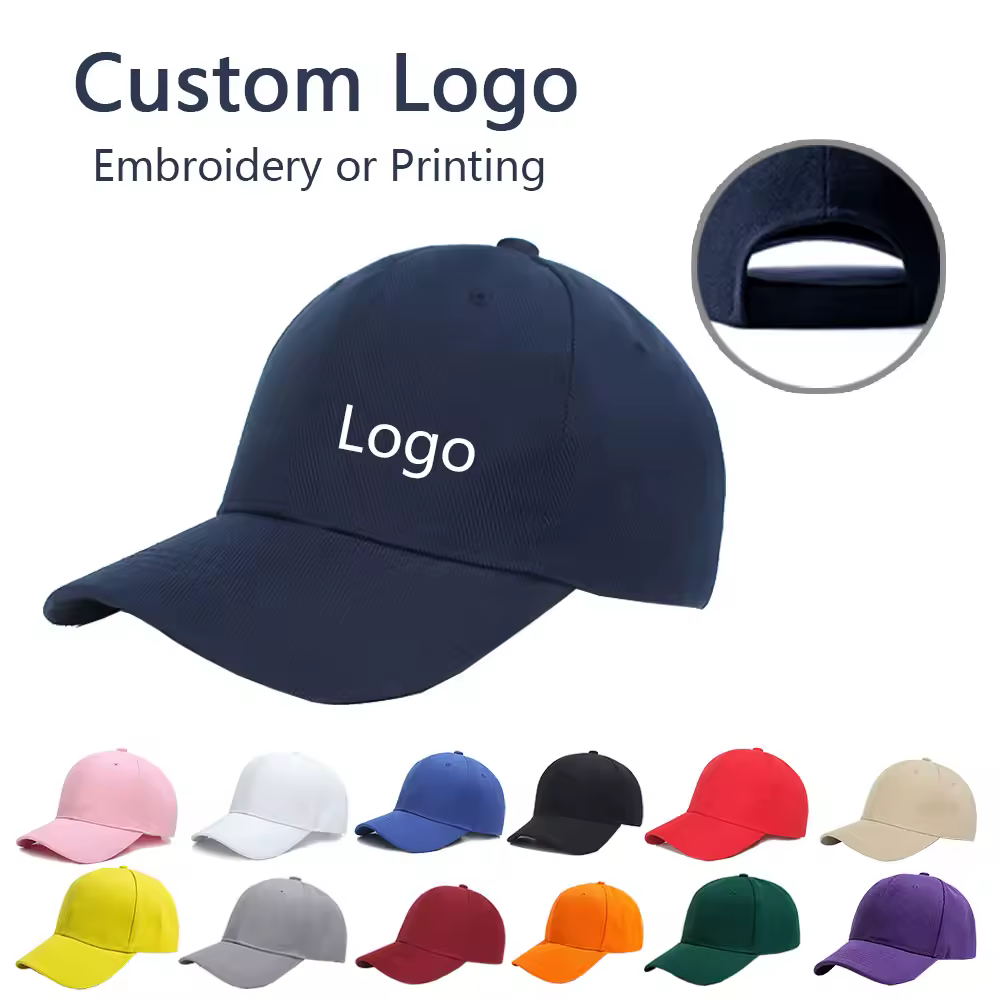 Wholesale Hat Custom Embroidered Hats Printed Hats Custom Logo Cap Top Quality Men's Baseball Caps For Women Casual Caps