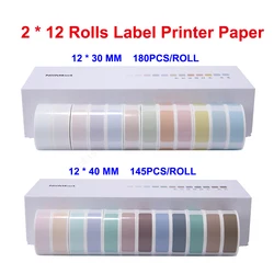 Niimbot D11 D110 Printers Label Supermarket Waterproof Anti-Oil Tear-Resistant Price Label Color Scratch-Resistant Label Paper 1