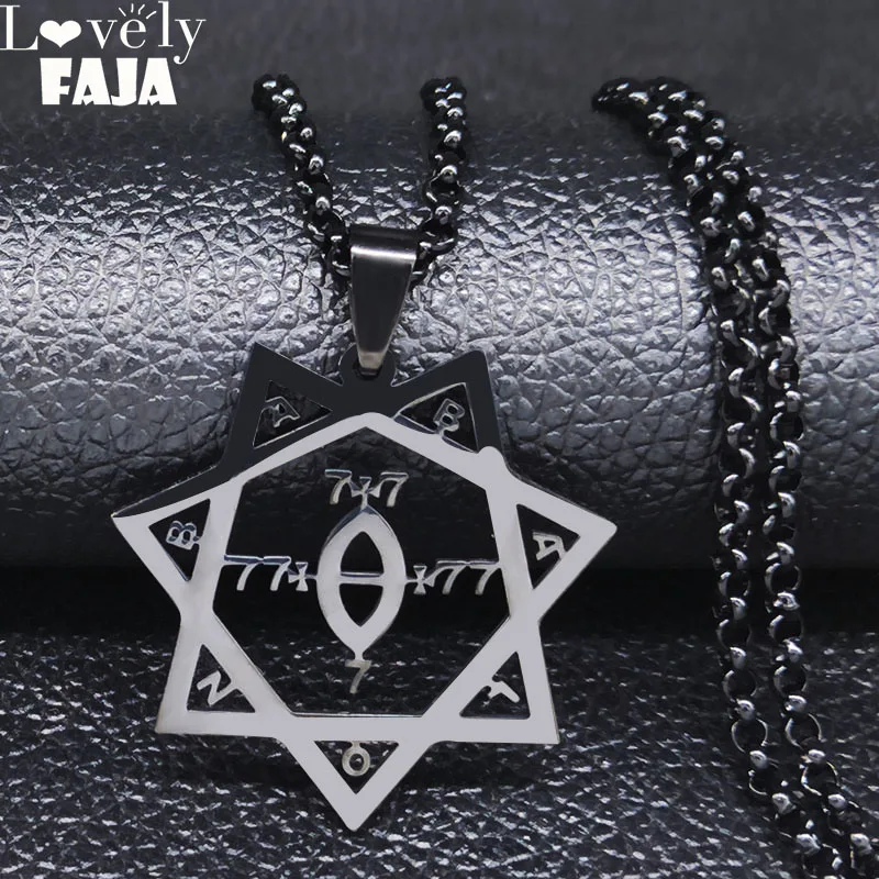 

BABALON Stainless Steel Chain Necklace Women/Men Black Color Statement Necklace Jewelry collar acero inoxidable mujer N7042S03