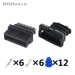 1 Set 6 Pin 282767-2 AMP Accelerator Pedal Position Sensor Throttle Pedal 282236-2 Female Connector Waterproof Plug