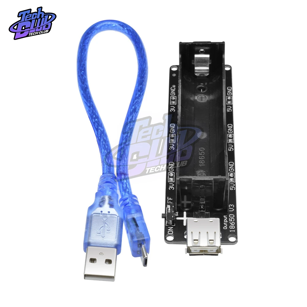 ESP32S per Wemos per Raspberry Pi 18650 scheda scudo di carica batteria al litio V3 porta Micro USB tipo-A USB 0.5A per Arduino