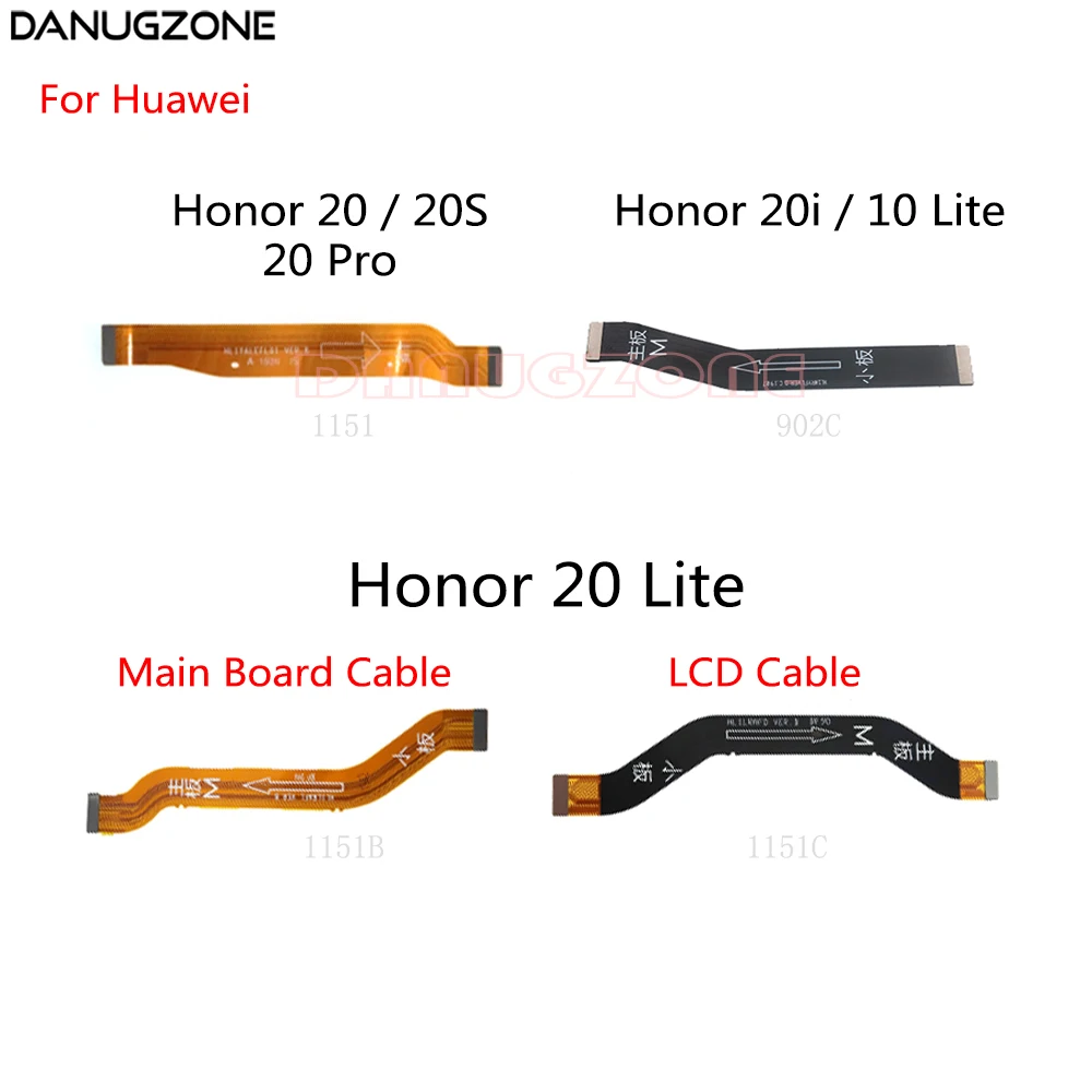 LCD Display Main Board Connect Cable Motherboard Flex Cable For Huawei Honor 20 Pro / 20S 20i / Honor 10 20 Lite