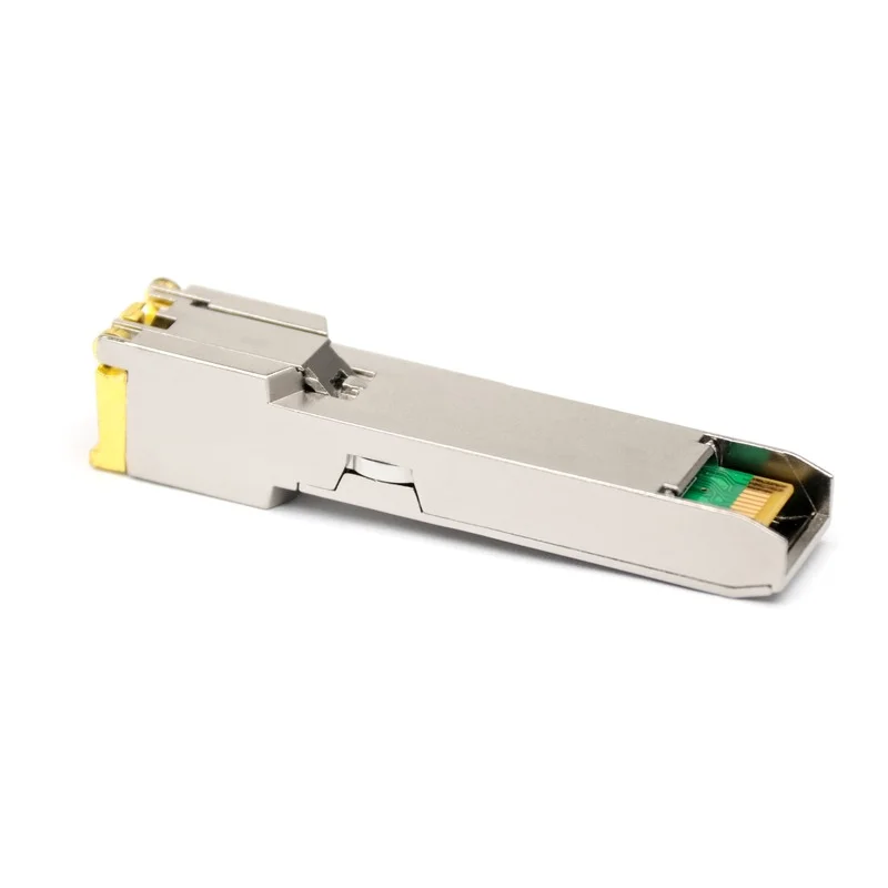 Módulo SFP RJ45 de 1,25 Mbps, transceptor de cobre SFP a RJ45, Compatible con interruptor Ethernet Gigabit de Cisco Mikrotik tp-link, 1000G