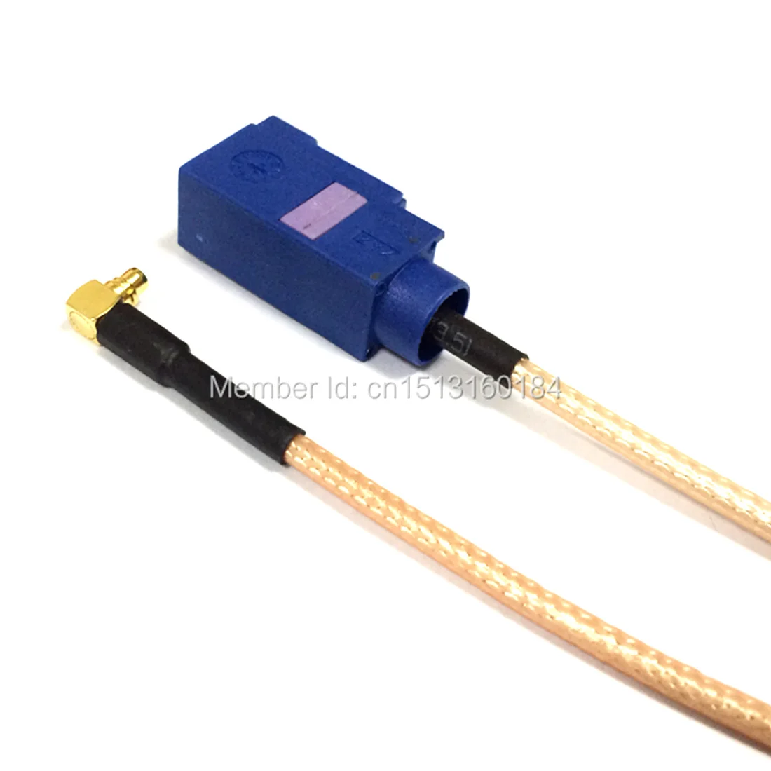 New Modem Coaxial Cable MMCX  Male Plug Right Angle  Connector To  FAKRA   Connector  RG316 Cable Pigtail 15CM 6