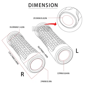 Para bmw g650gs/f650gs/f700gs/f800gs/r1200gs aventura lc universal 7/8 12 principais vendas guiador dt lc - №2