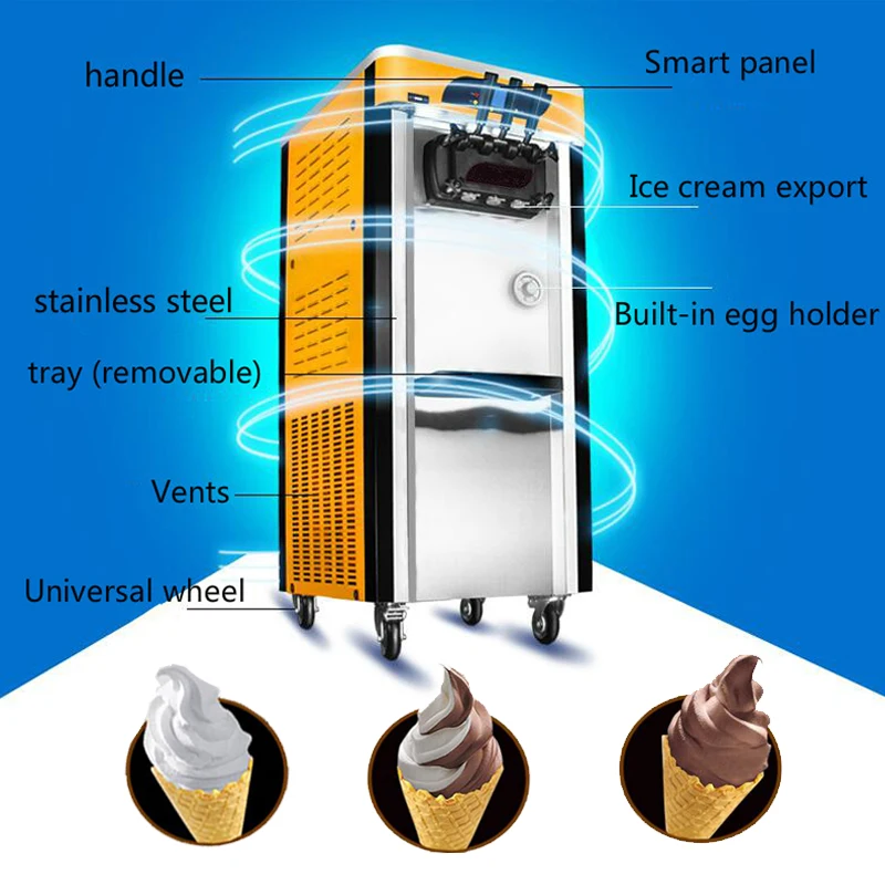 

Soft Ice Cream Machine For Hotel Coffee Shop