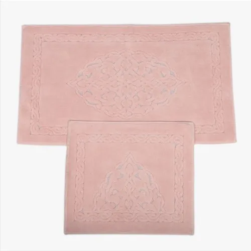 Cotton 2'li Bath Mat Set