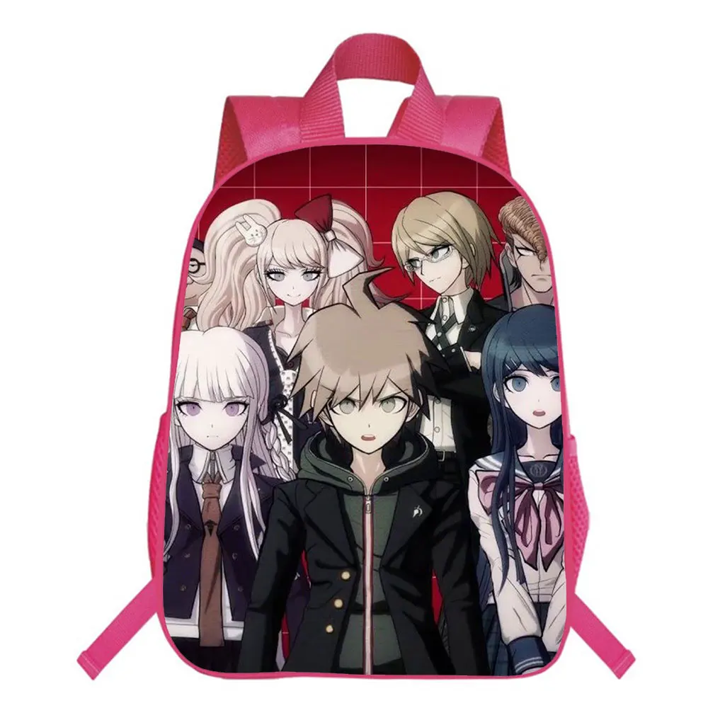 

3D Danganronpa Backpack Monokuma Men Women Laptop Rucksack Boy Girl Daily School Backpacks Cartoon Teen Cosplay Travel Bag