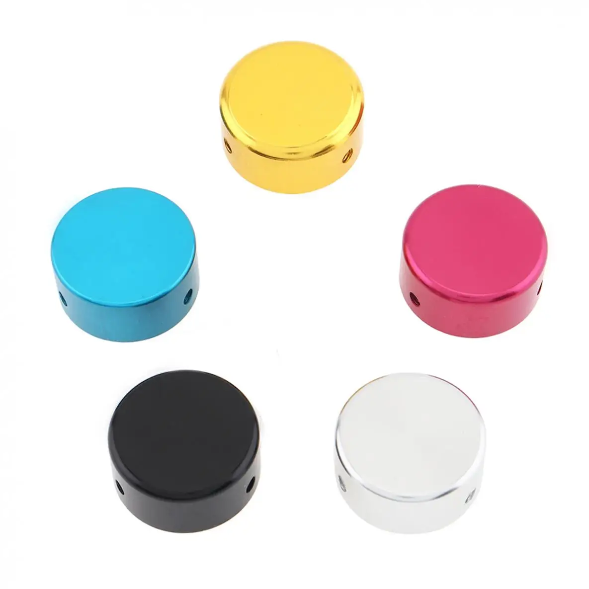 Aluminum Alloy Electric Guitars Pedal Foot Nail Cap Head Switch Knob Anti-scratch 5 Colors Optional