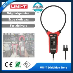 UNI-T UT-CS09D 3000A AC Current Flexible Clamp Meter Flex Clamp Sensor Amperemeter Frequency Meter UT206B UT208B Applicable