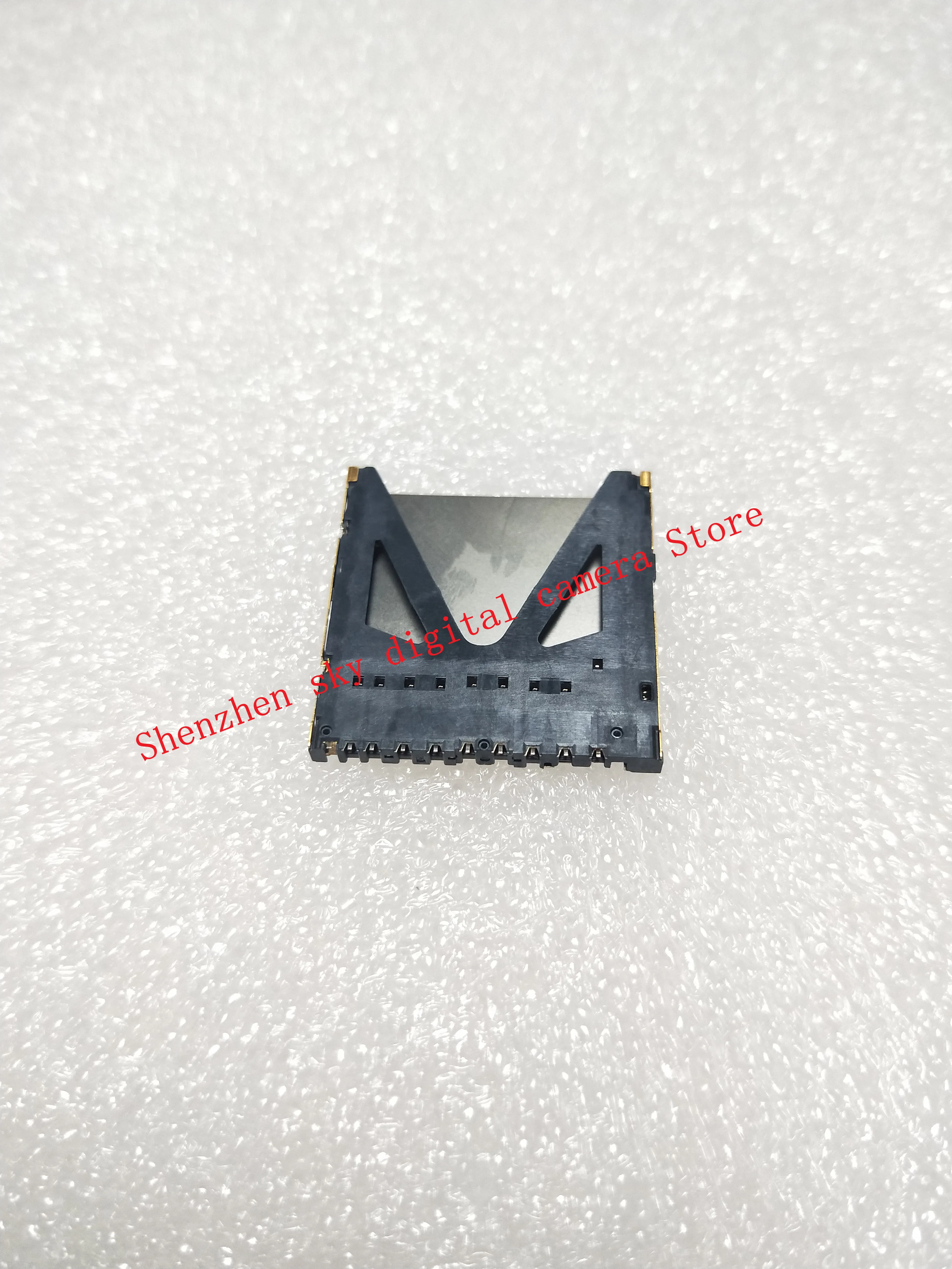 New SD Memory Card Slot Holder For Canon FOR EOS 1200D Rebel T5 / Kiss X70 / SX160 SX170 SX30 SX50 HS Digital Camera Repair Part