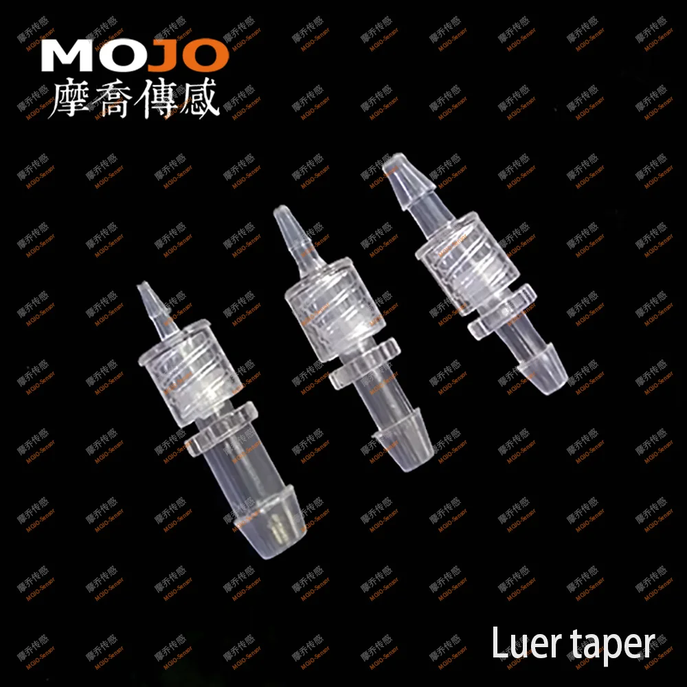 Free shipping New product Luer taper outer screw to inner screw joint union OD:1.6-6.4mm PC material pipe joint 10sets/pack