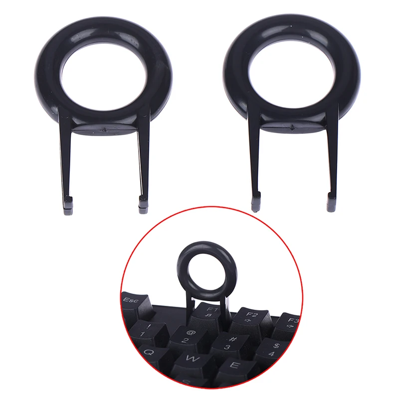 2pcs Mechanical Keyboard Keycap Puller Remover Easy To Pull Out For Keyboards Key Cap Fixing Tool  