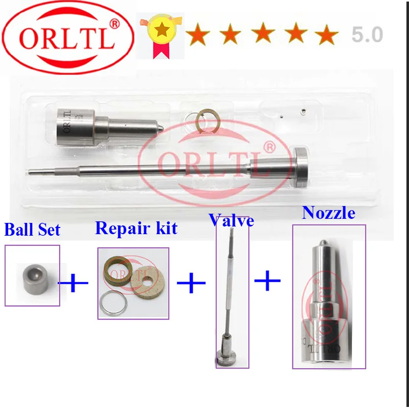 

VALVE FOOVC01352 Nozzle DLLA153P1608 (0433171982) Diesel Injector Repair Kit For 0986435180 33800-4A500 0445110274 0445110275