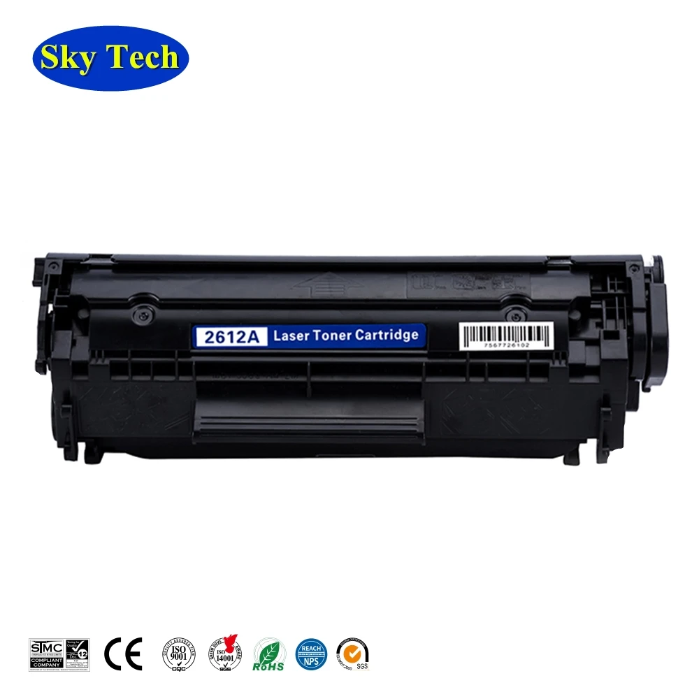 12A compatible toner cartridge For 2612A , For Hp laserjet 1010 / 1015 / 1020 / 3030MFP / 3050MFP / Canon LBP 2900 / 3000 etc