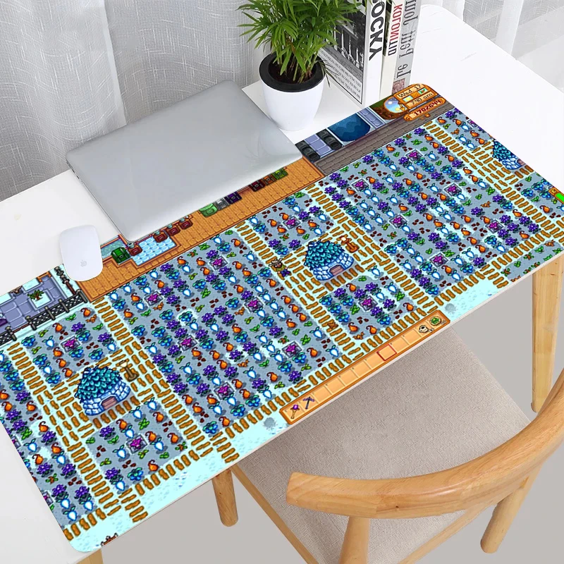 

Gaming Keyboard Pad Mousepad Gamer Rug Desk Mat Kawaii Accessories Mouse Pad Xl Pc Mats Mausepad Mouse Carpet Stardew Valley Mat