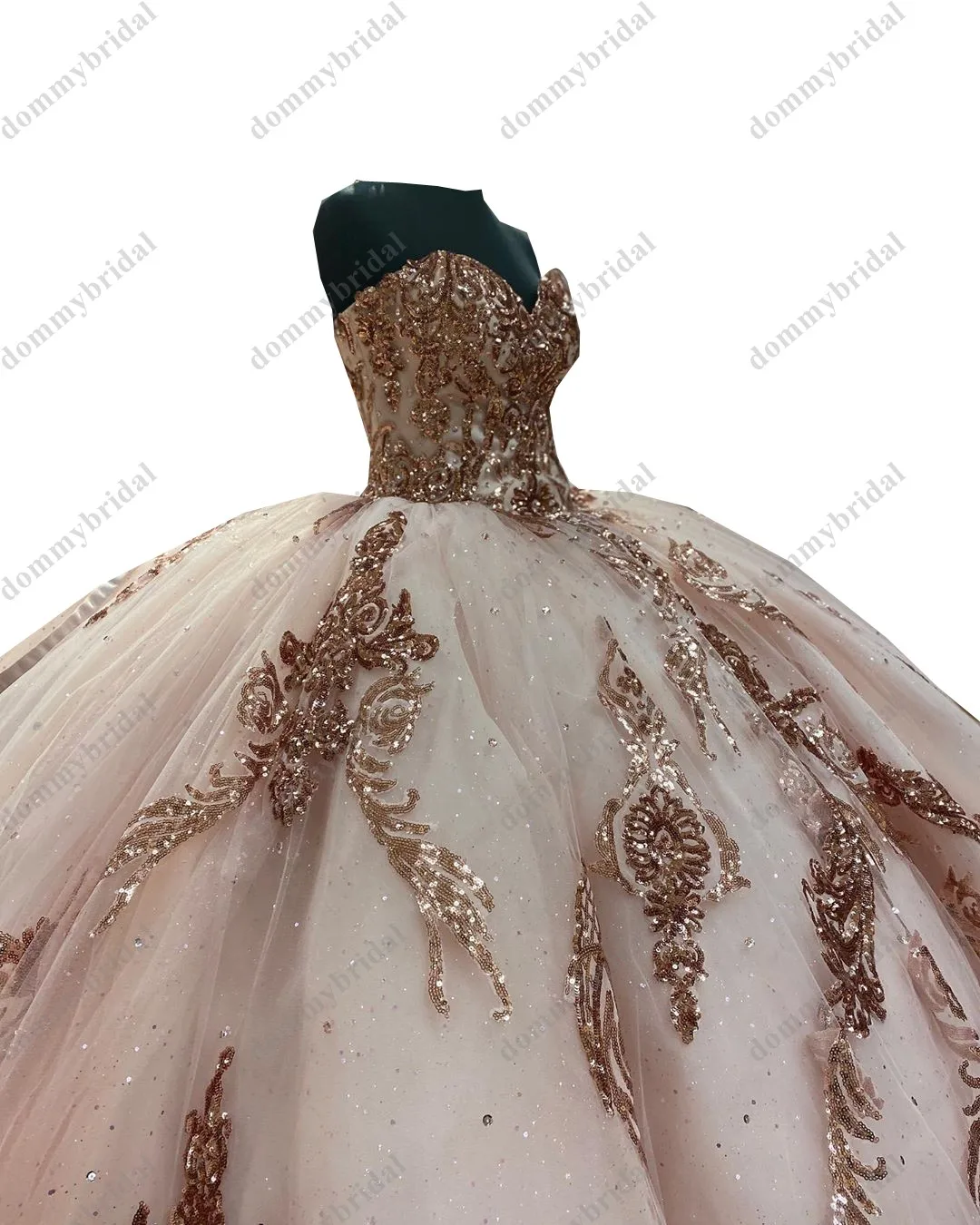 Sang Trọng Hoa Hồng Vàng ĐÍNH HẠT CƯỜM REN THÊU Gia 2023 Quinceanera Vũ Hội Đầm Cúp Chính Thức Charro Đầm Vestido De 15 Anos XV