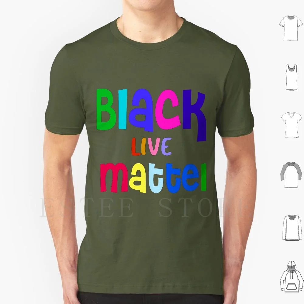 Black Lives Matter Essential T Shirt Cotton Men DIY Print Black Lives Matter Matter Live Matter Police Violence Michael