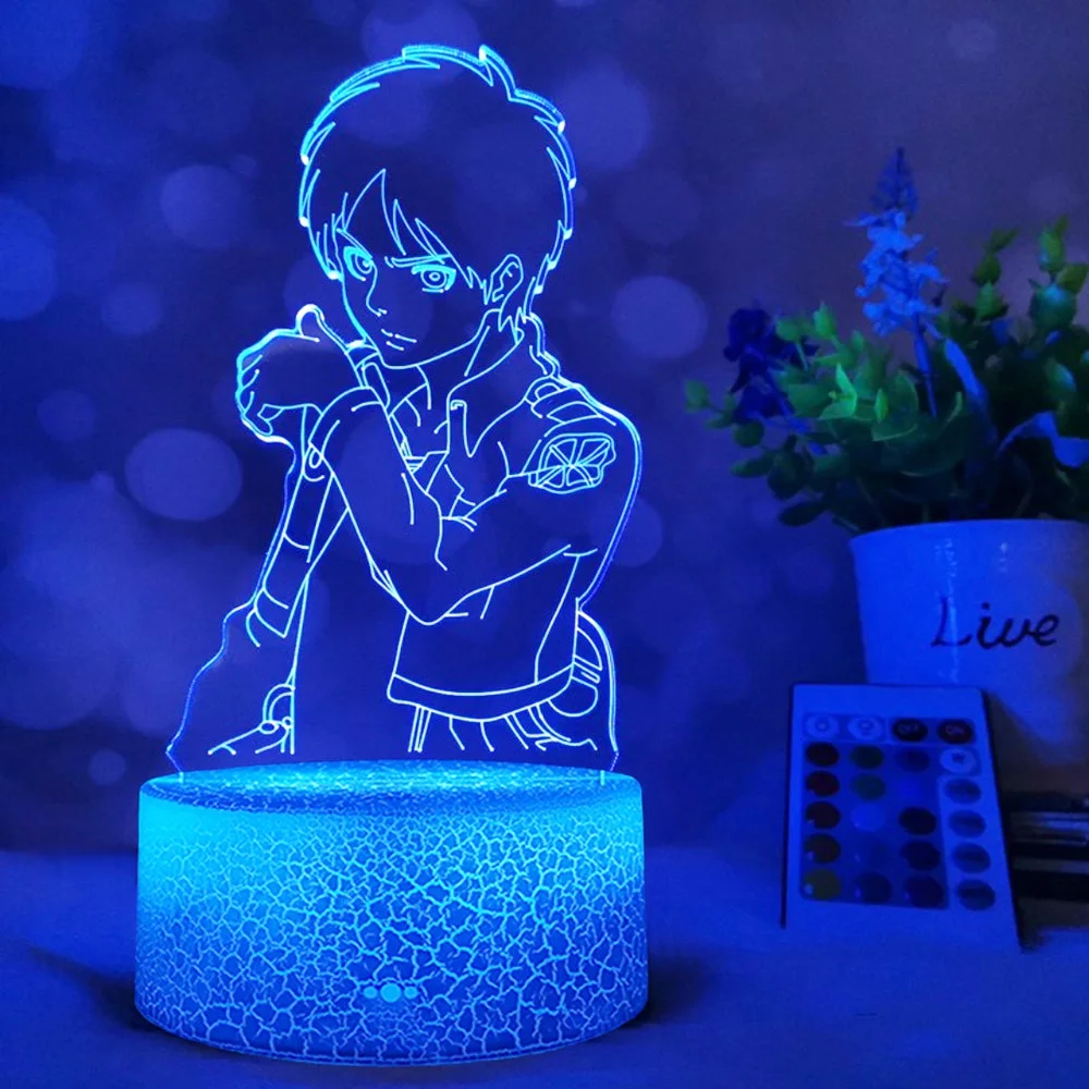 

Mood Light Bedroom Deco Personalized Gift Fairy Lights Anime Figures Night Light Room Led Decoration Lamp Three-dimensional Neon