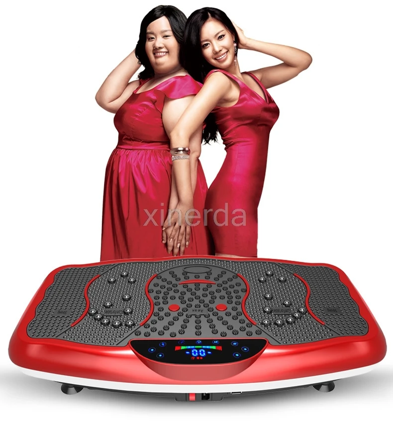 Electric Lazy Lose Weight Shake Body Vibration Fitness Massager Exercise Machine Losing Weight Shaking Slimming Equipment AM9006