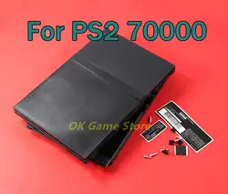1set For PS2 7W 9W Full Housing Shell Case for PS2 Slim 7W 70000 7000X 9W 90000 9000X Console Cover with parts repair parts