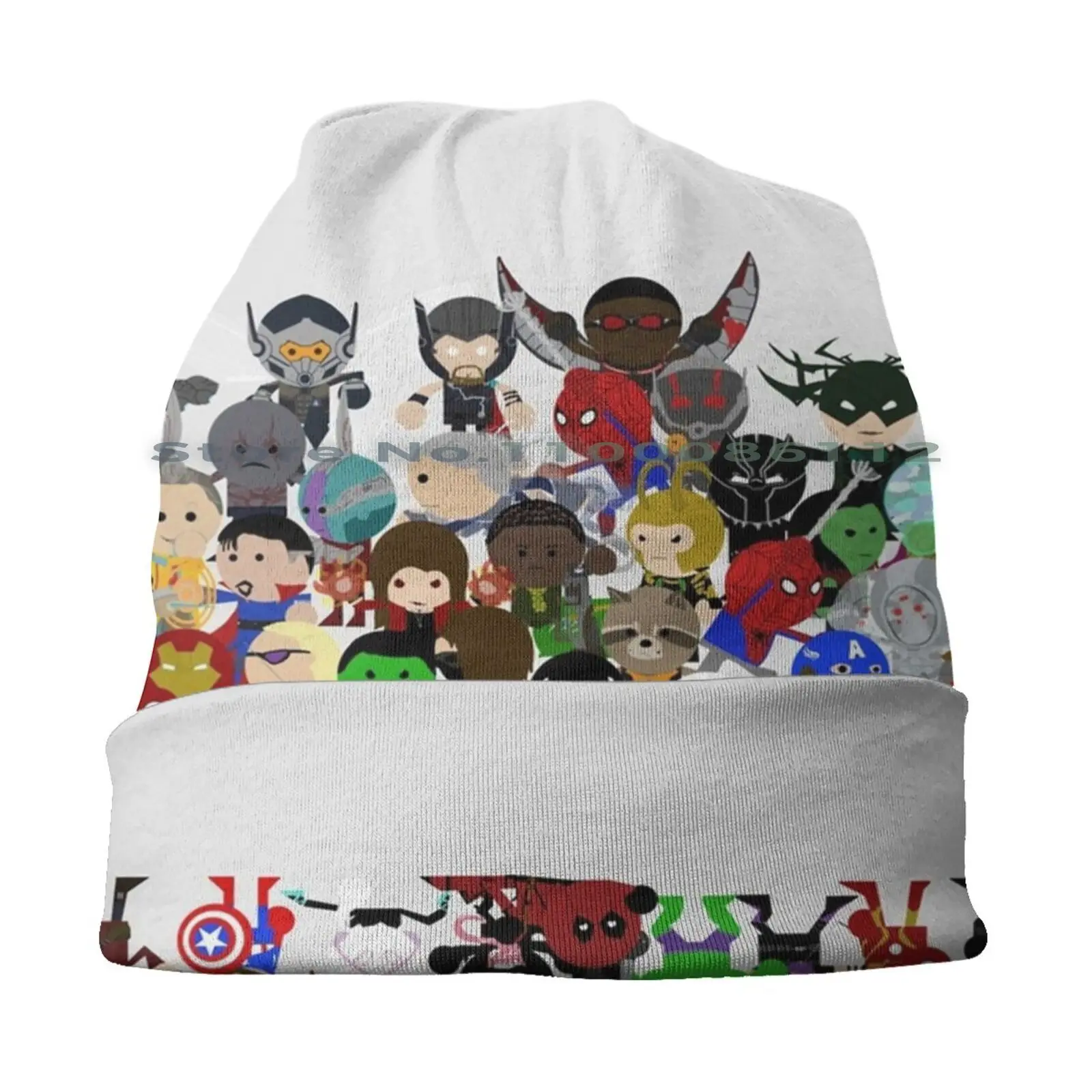 Mass Assembly Bucket Hat Sun Cap Superhero Kristal Stittle Foldable Outdoor Fisherman Hat