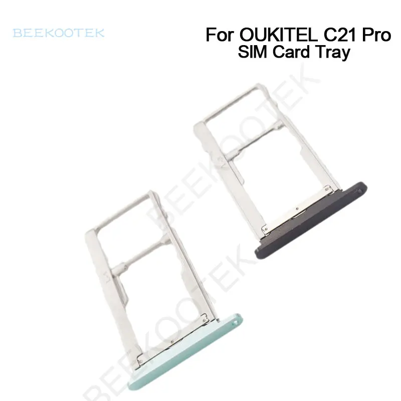 

New Original OUKITEL C21 Pro SIM Card Holder Tray SIM Card Slot Repair Accessories For OUKITEL C21 Pro Smartphone